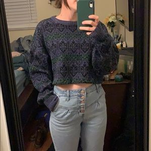 Vintage Sweater Cropped